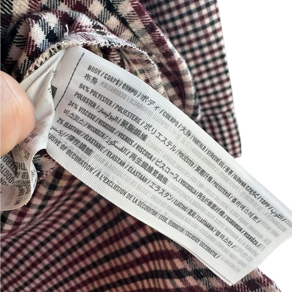 Abercombie & Fitch Men’s Oversized Button Up Flannel Size XXL - Picture 4 of 6